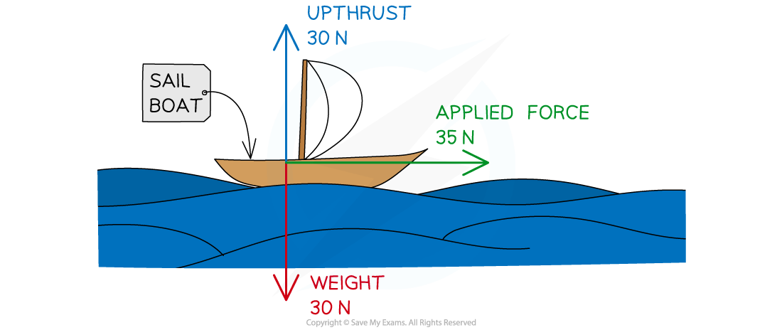 Free body Diagram, downloadable IGCSE & GCSE Physics revision notes