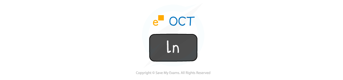 The button for ln