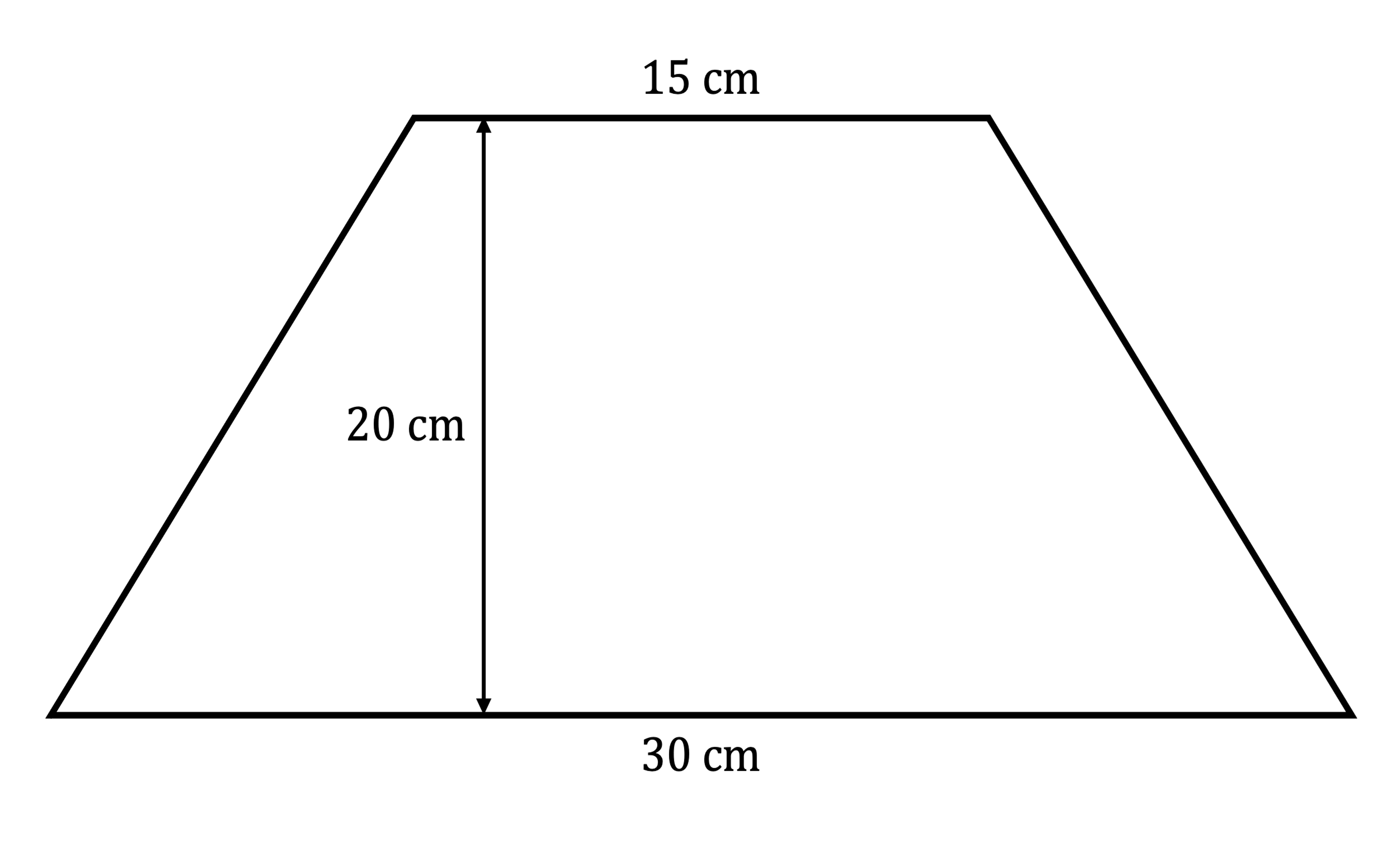 A trapezium
